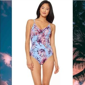 Jessica Simpson Chic One Piece Swimsuit